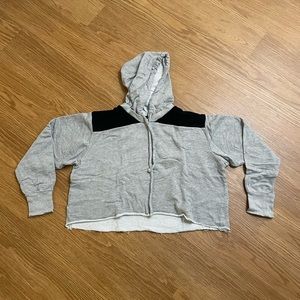 Bandier x WSLY cropped sweatshirt